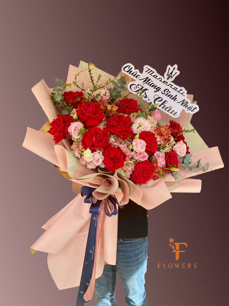 Shop Hoa Quận 7 F Flowers Tư Vấn Chọn Hoa Sinh Nhật Theo Độ Tuổi
