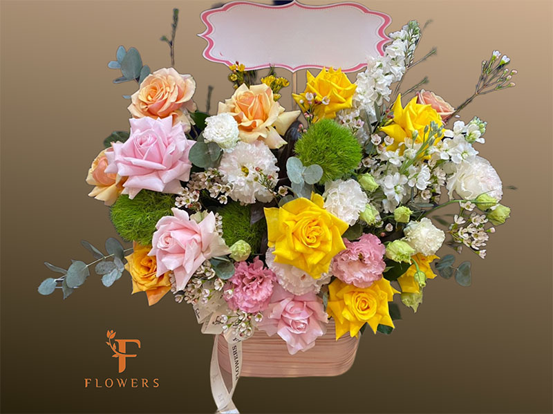 Shop hoa tươi quận 7 F Flowers gợi ý hoa tặng ngày 20/10